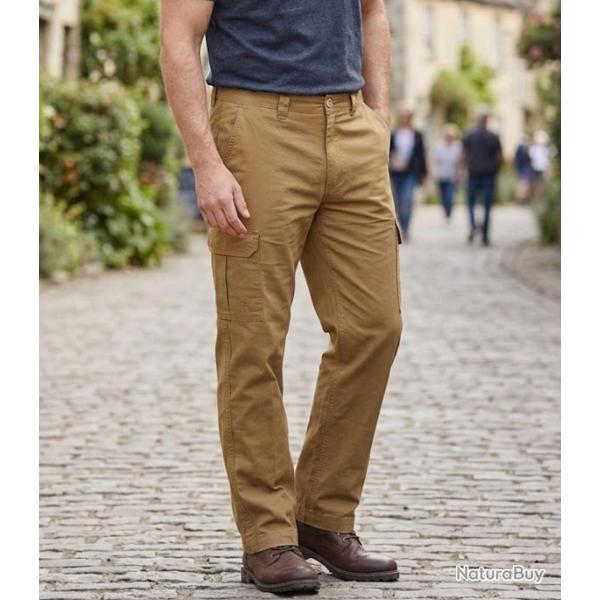 WINCHESTER WILLOW1 -- Pantalon cargo beige : r�sistance et confort au quotidien 38