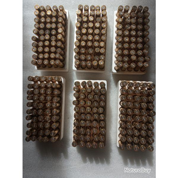 Lot de 300 douilles 222R RWS tir�es 1 X