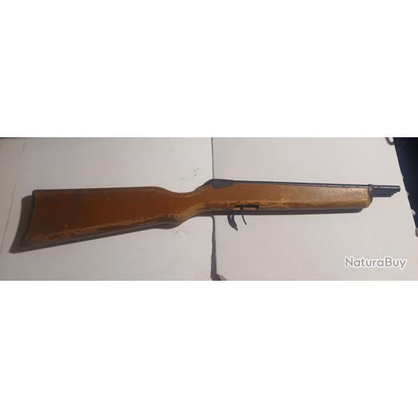 ANCIENNE CARABINE � FL�CHETTE DOUBLE CANON