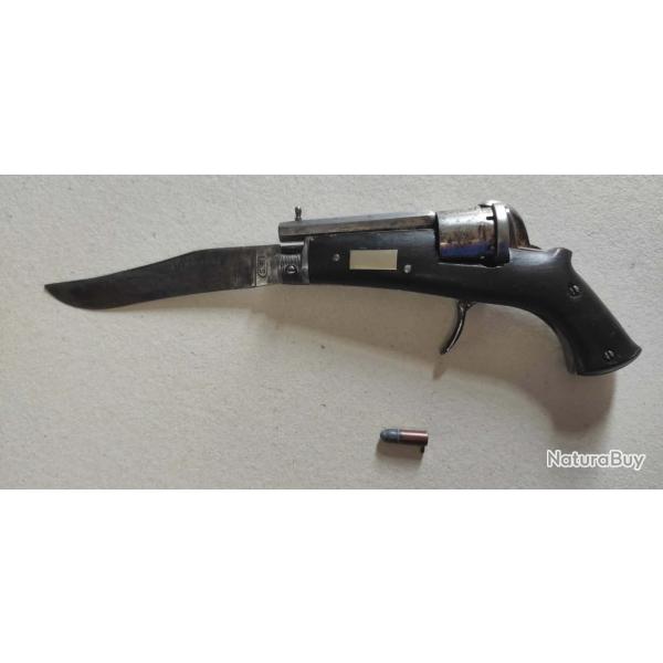 Revolver couteau � broche Thiers