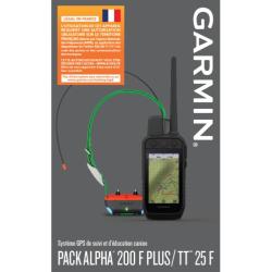 PACK GPS GARMIN ALPHA 200F PLUS TT25 VERSION F