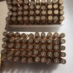 100 douilles de 222R RWS tir&eacute;es 1x