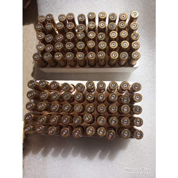 100 douilles de 222R RWS tir�es 1x