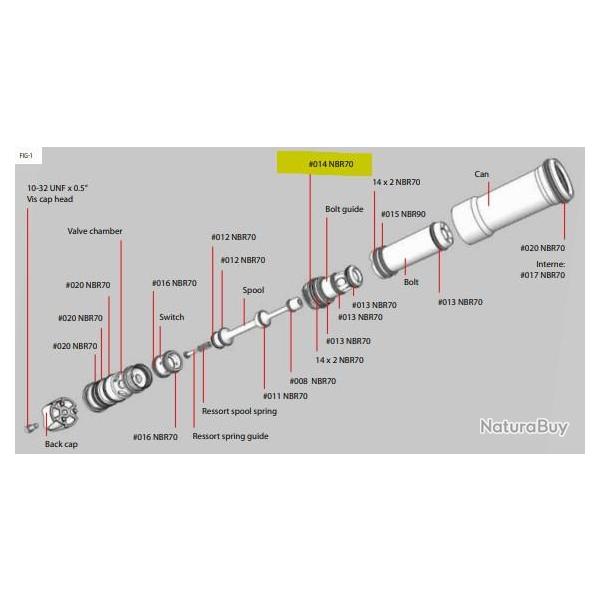 Joint Eclipse Emek 014NBR70