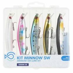 Kit Srt 5 Minnows Sw + Bo&icirc;te
