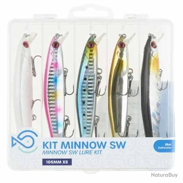 Kit Srt 5 Minnows Sw + Bo�te