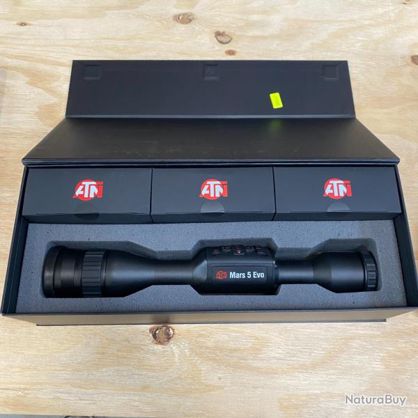 ATN Mars 5 EVO 320x240 4-16x Lunette de tir thermique Smart HD calculateur balistique d'occasion