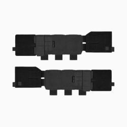 Cummerbund modulable &eacute;lastique Noir