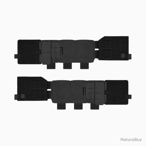 Cummerbund modulable �lastique Noir