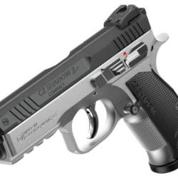 PISTOLET CZ SHADOW 2 COMPACT INDUSTRIAL BLACK 9&times;19 2 CHARGEURS