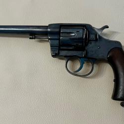 COLT 1901 DA US NAVY Cal 38 Long Colt avec &eacute;tui cuir r&eacute;glementaire