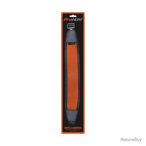 BRETELLE A FUSIL NEOPRENE Prohunt TU ORANGE