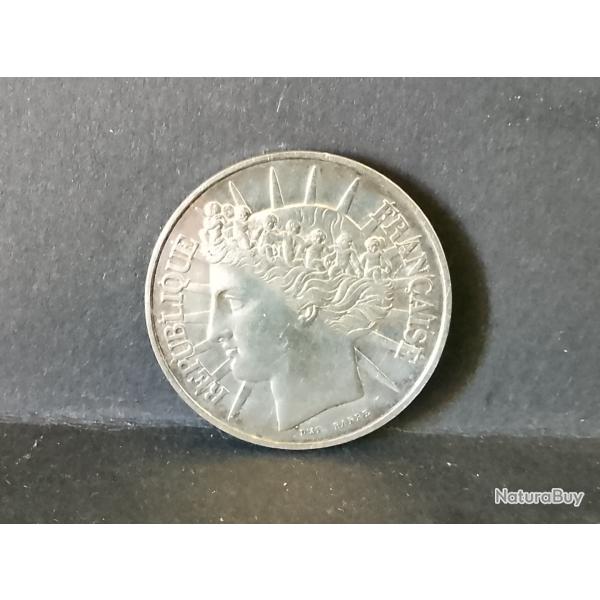 PIECE DE 100 FRANCS EN ARGENT 1988 FRATERNITE