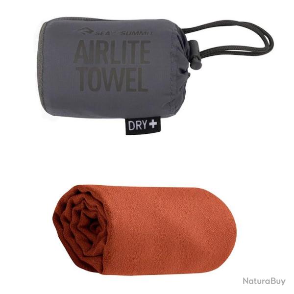 Serviette microfibre Sea to Summit Airlite Towel S 40x80 rouge