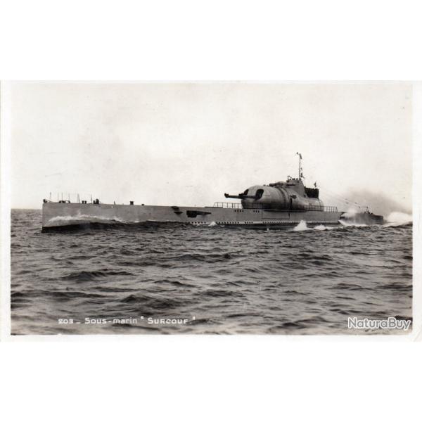 Carte postale Sous-marin Surcouf -N�7769
