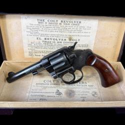 SUPERBE COLT NEW POLICE cal. 38SW num&eacute;ro de s&eacute;rie 21376