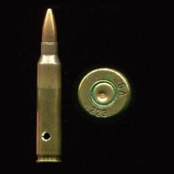 .223 REMINGTON pour M16 - SINGAPOUR en 1971 - marquage cod&eacute; = GA 223 - nautra