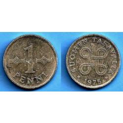 Finlande 1 Penni 1975 Piece Penny Europe