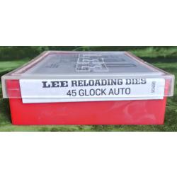 Jeu d'outil LEE calibre 45 GLOCK AUTO (calibre sp&eacute;cifique GLOCK)