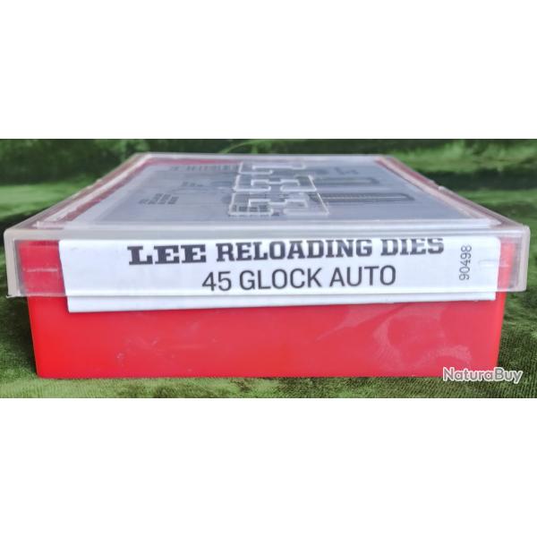 Jeux d'outils LEE calibre 45 GLOCK AUTO (calibre sp�cifique GLOCK)