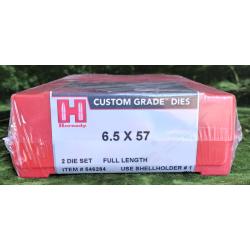 Jeu d'outils de rechargement Hornady calibre 6,5 x 57