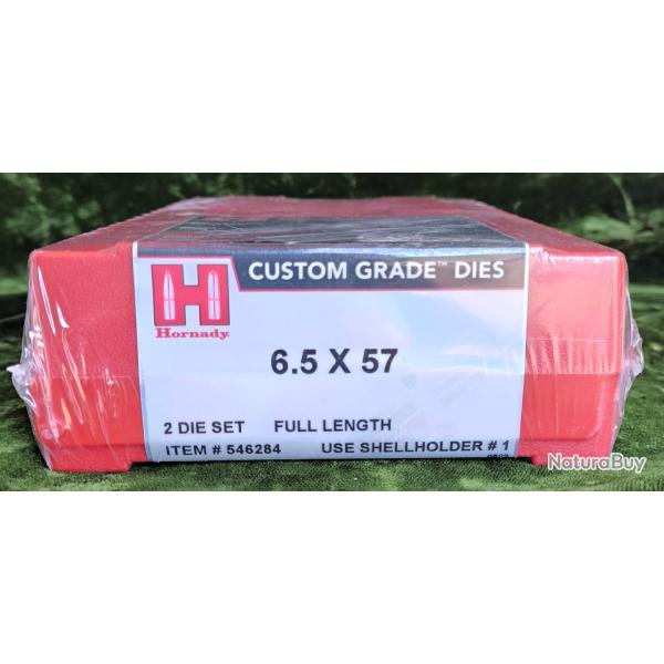Jeux d'outils de rechargement Hornady calibre 6,5 x 57