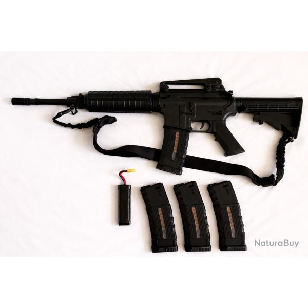 Lot r�plique airsoft M4A1 king arms AEG et Jericho 941 KWC CO2