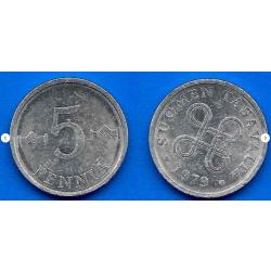 Finlande 5 Pennia 1979 Piece Europe Penny
