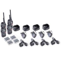 PACK DE 4 TALKIE WALKIE MIDLAND G9 PRO NOIR + OREILLETTE