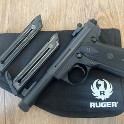 ENCHERES 1� - RUGER 22/45 MKIII 22LR FILETE 1/2X28