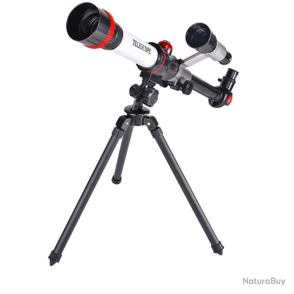 T�lescope Astronomique Enfant D�butant 3 Oculaires HD Monoculaire �ducatif Observation Lune �toiles