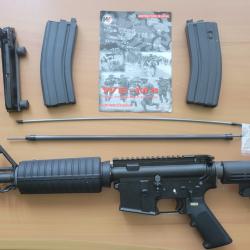 R&eacute;plique Airsoft WE M4A1 GBBR pour pi&egrave;ces - 1� sans prix de r&eacute;serve !!