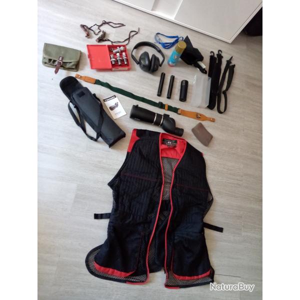 Mod�rateur de son Hausken MD45 + Lot tir et chasse.