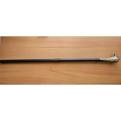 Canne &eacute;p&eacute;e avec pommeau t&ecirc;te de loup en l'&eacute;tat - 1� sans prix de r&eacute;serve !!