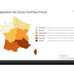 Carte Garmin Huntview France