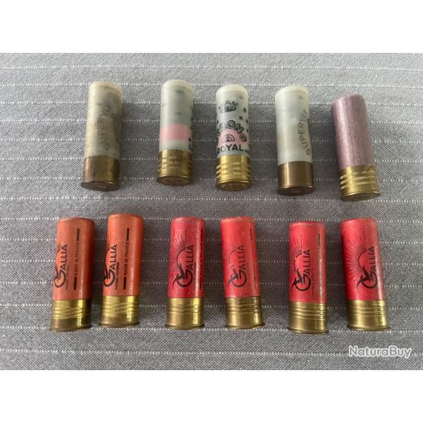 11 chevrotines calibre 12