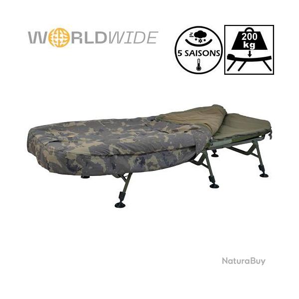 Bed Chair Solar Worldwide Sleep System STD 6 pieds 5 saisons