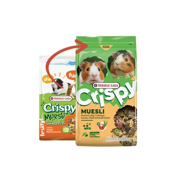 CRISPY MUESLI GUINEA PIG 20KGS NEW