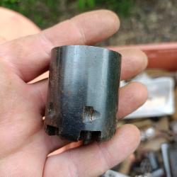 Barillet de revolver poudre noire