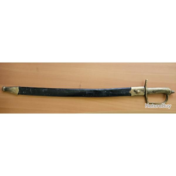 Sabre origine inconnue avec lame marqu�e "Vive le Roy" - 1� sans prix de r�serve !!