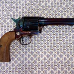 Umarex Colt SAA .45 CO2 4,5 mm - Pack complet pr&ecirc;t &agrave; tirer - Custom bois artisanal