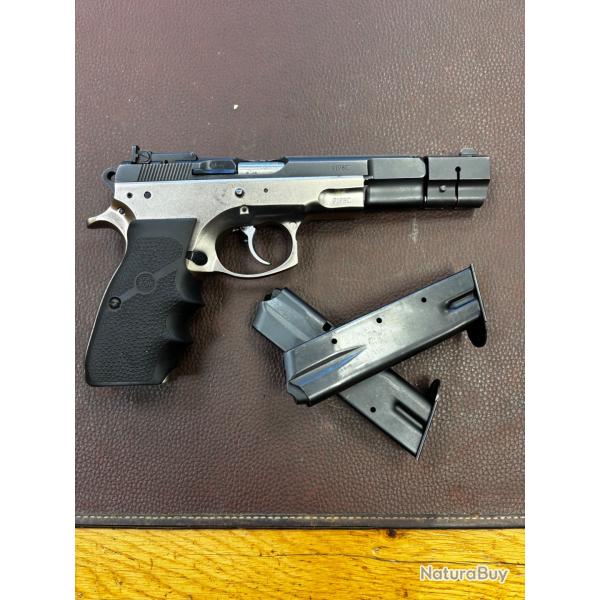 Pistolet Cz 75 bicolore filet�e