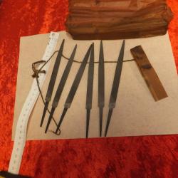 Lot de limes : Provenant d'un atelier d'armurier.                                              (L4)