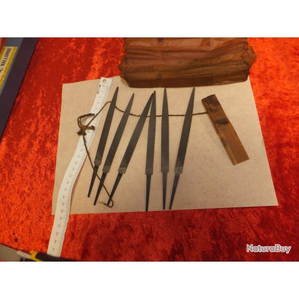 Lot de limes : Provenant d'un atelier d'armurier.                                              (L4)