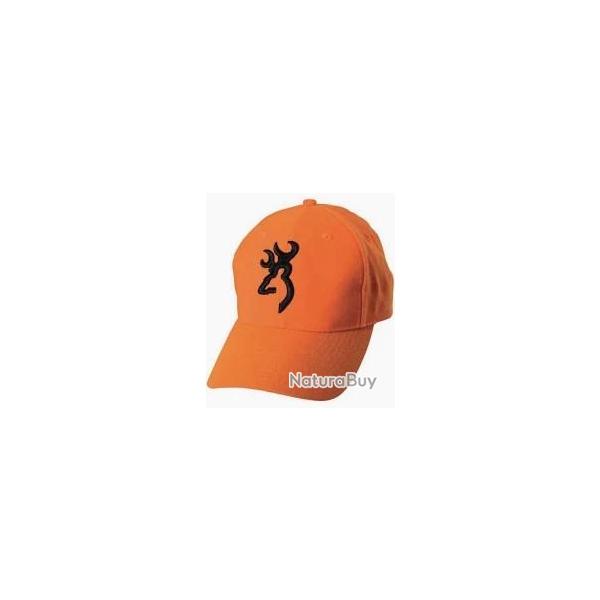 Casquette BROWNING cap safety 3D orange