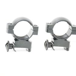 Colliers Alu 25,4mm rail de 21mm Medium