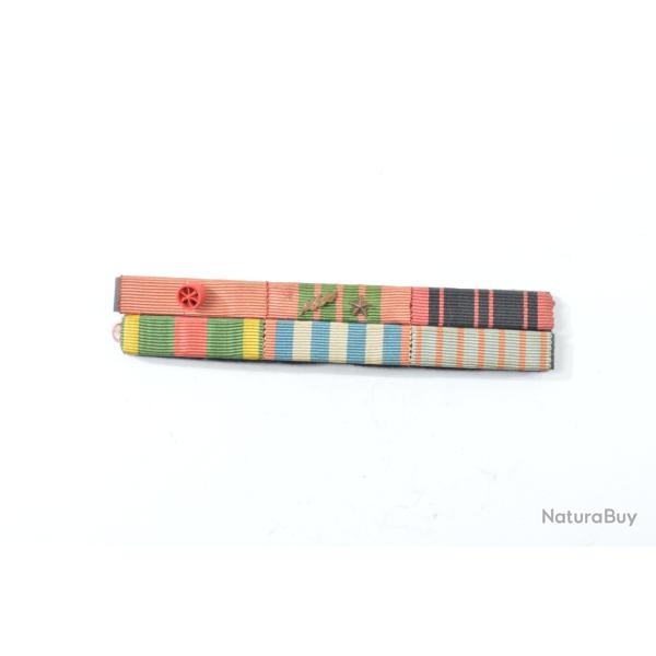 Lot rappels de m�daille Liberation / WW2 / Indochine