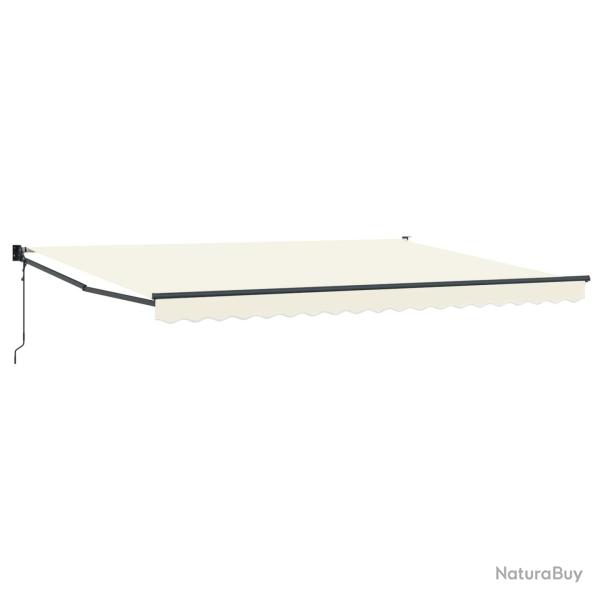 Auvent r�tractable �lectrique Cr�me 4 x 2 m
