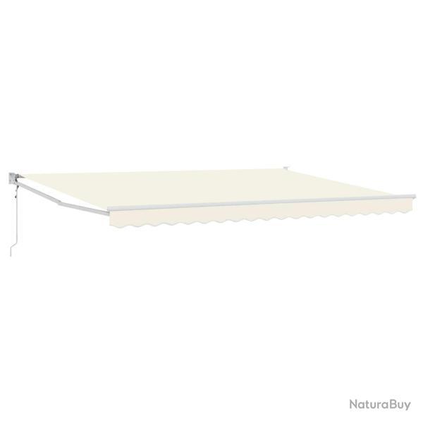 Auvent r�tractable �lectrique Cr�me 4 x 2 m