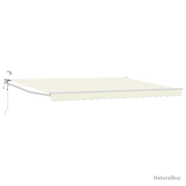 Auvent r�tractable �lectrique Cr�me 4 x 2 m